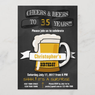 SURPRISE BIRTHDAY INVITATION FOR ANY AGE SURPRIS