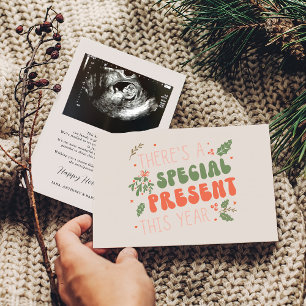 Surprise Christmas Holiday Pregnancy Announcement