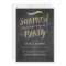 Surprise Engagement Party Invitations - Chalkboard