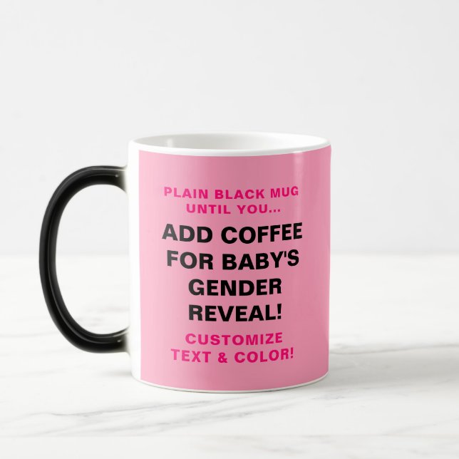 Surprise Gender Reveal - Magic Mug (Left)