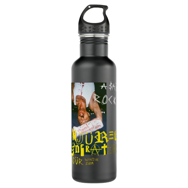 Surprise Gift XXX Tentacion Halloween Holiday 710 Ml Water Bottle (Front)