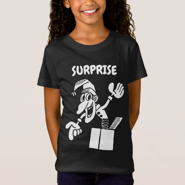 SURPRISE jack in the box T-shirt (Front)