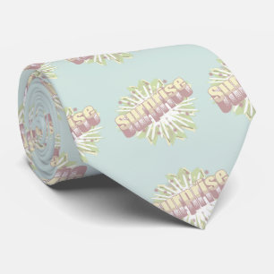 Surprise onomatopoeia explosion tie