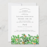 SURPRISE PARTY 25th Holly December Birth Flower