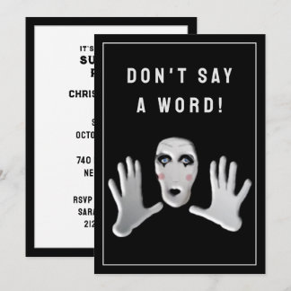 Surprise Party Invitation