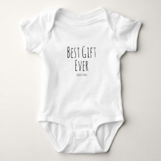 Surprise pregnancy christmas - Best Gift Ever Baby Bodysuit