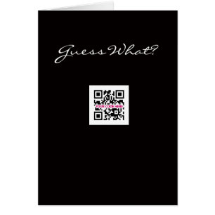 Surprise! QR code card