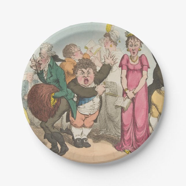 Surprise - Round Paper Plates (Front)