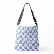 Surprised Blue Sneezie Patterned