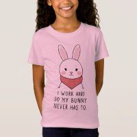 Surprised Bunny T-Shirt – Cute Bunny Reaction with