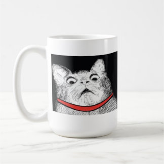 Surprised Cat Gasp Meme - Mug
