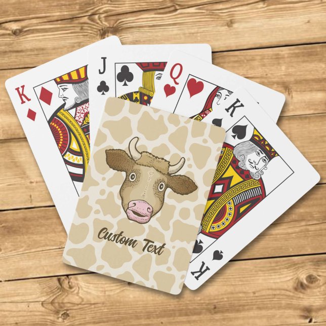 Surprised Cow Playing Cards (Creator Uploaded)