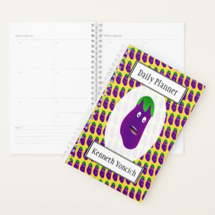 Surprised Eggplant by Kenneth Yoncich Planner