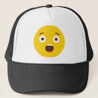 Surprised Emoji Trucker Hat