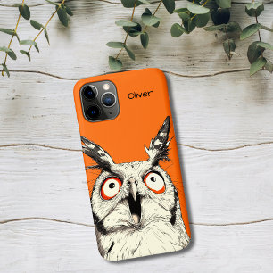 Surprised Owl Case-Mate iPhone Case