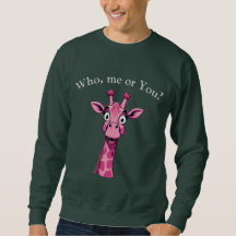 Surprised Pink Giraffe