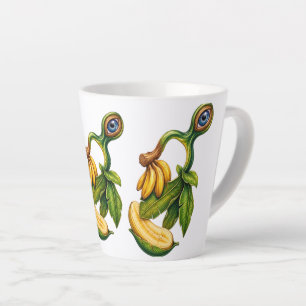 Surreal Abstract Art Latte Mug