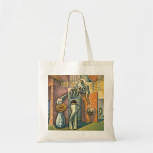 Surreal Abstraction Benjamin Berlin Figurative Art Tote Bag