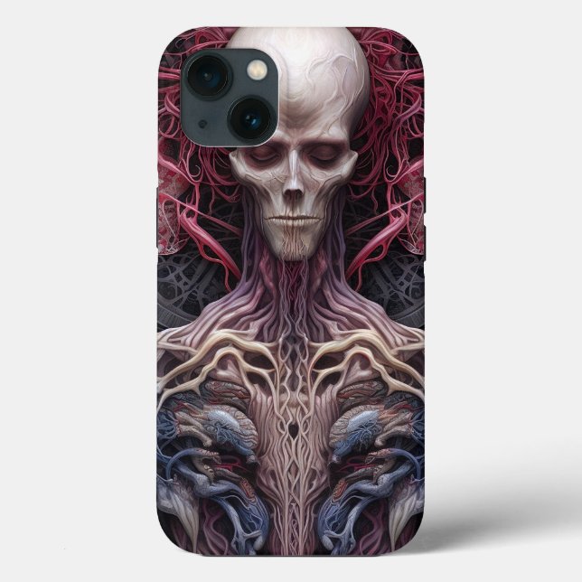 Surreal Anatomy Horror Sci-Fi Art  Case-Mate iPhone Case (Back)