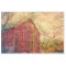 Surreal and Gorgeous Red Barn Tissue Paper