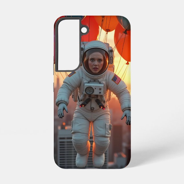 Surreal Astronaut Samsung Cover  (Back)