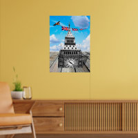 Surreal Big Ben, London & British Art