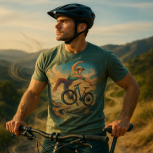 Surreal Biker Dance Art Vintage Fantasy T-Shirt