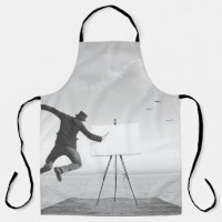 surreal black and white art painter drawing on a c
