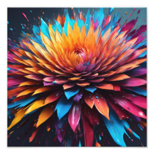 Surreal Bloom Photo Print