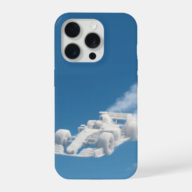Surreal cloud racer iPhone case (Back)