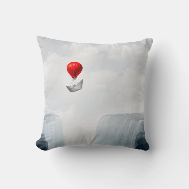 Surreal concept and creative solution metaphor as  cushion (Front)