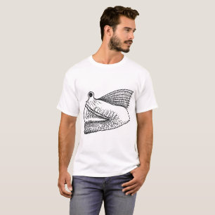 Surreal Deep Sea Creature – Weird Black Ink Monste T-Shirt