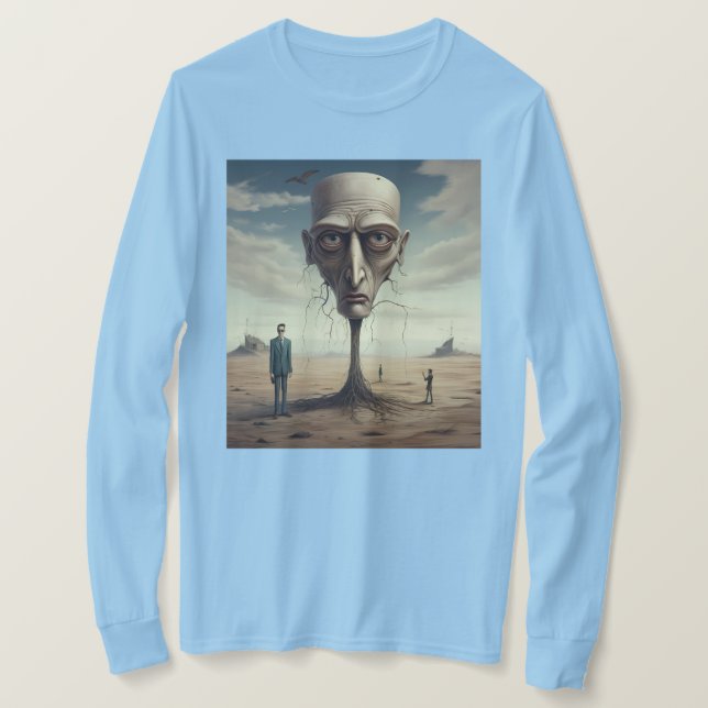 Surreal Desert Dream Graphic T-Shirt (Design Front)