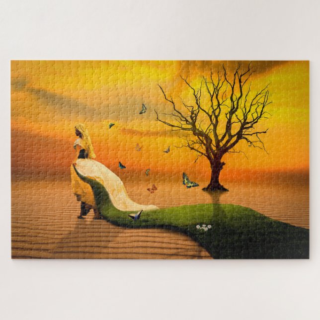 Surreal Desert Jigsaw Puzzle (Horizontal)
