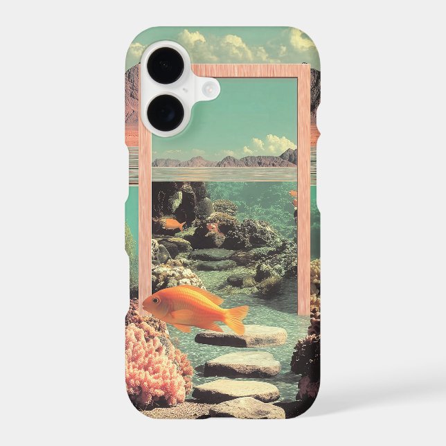 Surreal Desert Ocean with Door (Back)