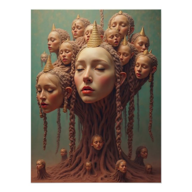 Surreal Dreamscape Poster (Front)