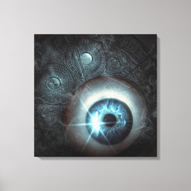 Surreal Eye Canvas Print (Front)