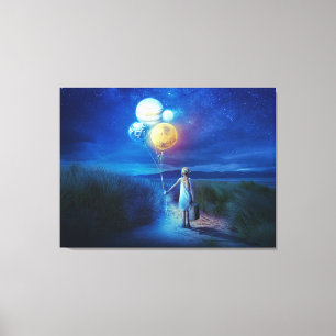 Surreal Fantasy Child Canvas Print