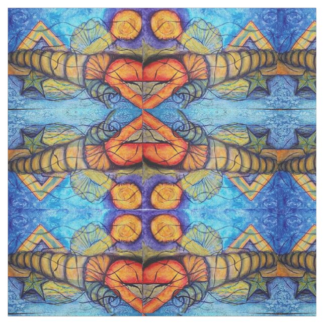 Surreal Fantasy Design Fabric (Swatch)