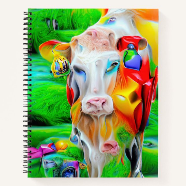 Surreal Farm Art Notebook (Front)