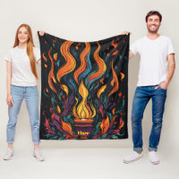Surreal Flame Vector Art - 4K Render for -