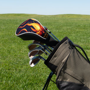 Surreal Flame Vector Art-4K Render for - Golf Head Cover