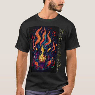 "Surreal Flame Vector Art - 4K Render for T-Shirts