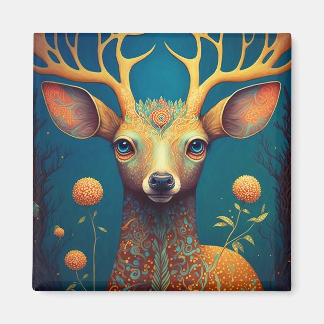 Surreal Goddess Fantasy Art Magnet (Front)