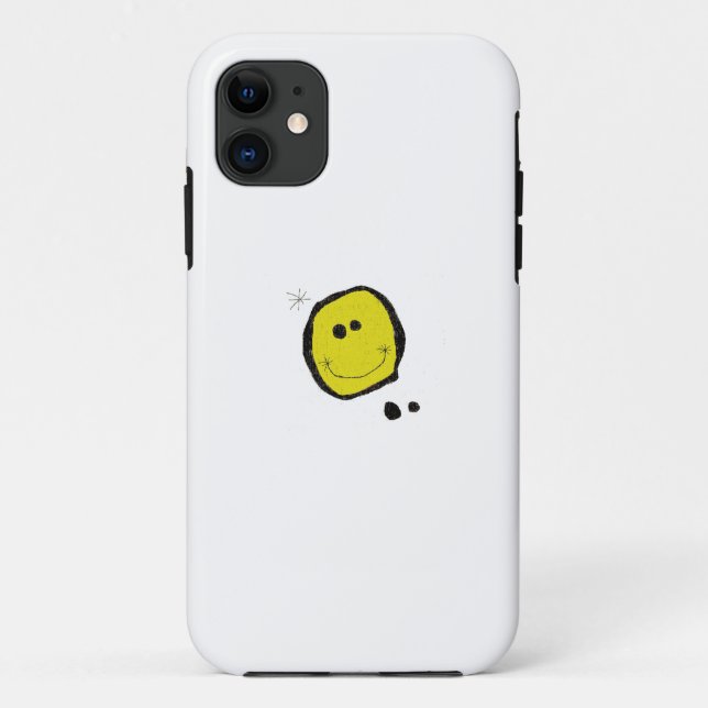 surreal happy face iphone case (Back)