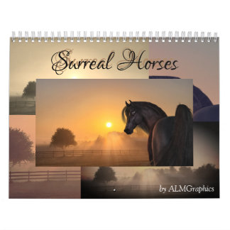Surreal Horses 2.0 - customisable Calendar