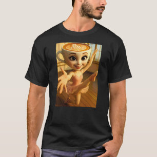 Surreal Italian Brainrot Meme Ballerina Cappuccina T-Shirt