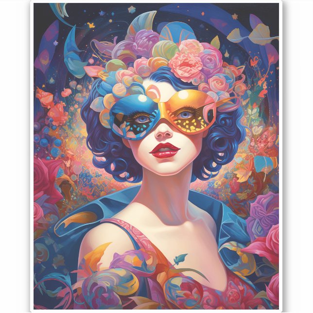 Surreal Lady Fantasy Art (Front)