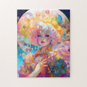 Surreal Lady Fantasy Art Jigsaw Puzzle
