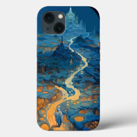 Surreal Landscape Castle Fantasy Art